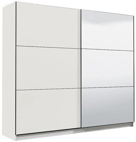 Skriňa Sierra 220 zrkadlo biely 11008286