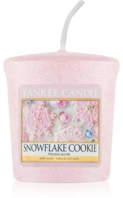 Yankee Candle Snowflake Cookie votívna sviečka 49 g