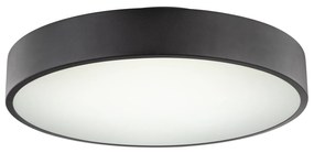 GLOBO Stropné prisadené LED osvetlenie WISS, 24W, teplá biela–studená biela, 40cm, guľaté, čierne
