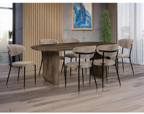 Súprava jedálenských stoličiek CT-W1021 LAN2, 4 ks