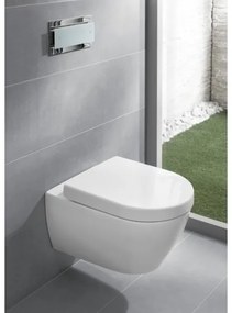 Villeroy & Boch 9M68S101 - WC sedátko SoftClose SUBWAY 2.0 biele