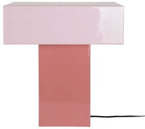 Ružová stolová lampa (výška 35 cm) Grato Recto – Leitmotiv
