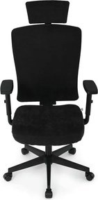 Kancelárska stolička čierna KA-W3137 BK