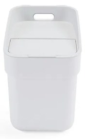 Biely odpadkový kôš na triedený odpad z recyklovaného plastu 20 l Ready To Collect – Curver