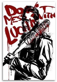 Gario Obraz na plátne The Walking Dead, Negan - Nikita Abakumov Rozmery: 40 x 60 cm