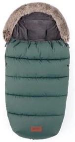 PETITE&MARS - SADA detského fusaku 4v1 COMFY + rukávnikov na kočík FURRY Khaki