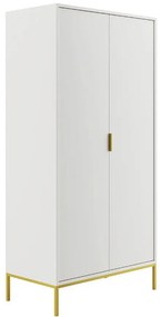 Skriňa Austin Biela/Zlatá