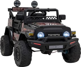 Ramiz Elektrické autíčko Toyota FJ Cruiser čierne terénne + ovládač