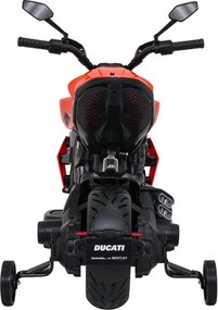 Elektrická motorka Ducati Diavel x Bentley oranžová