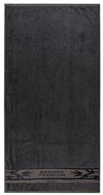 4Home Osuška Bamboo Premium tmavosivá, 70 x 140 cm