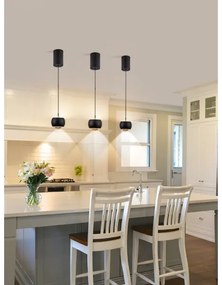 Immax NEO 07219L - LED Stmievateľný luster DORMINE 6W/230V matná čierna Tuya +DO