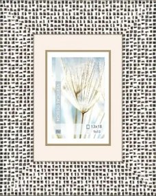 Fotorámik Glamour 13x18 cm, strieborný%