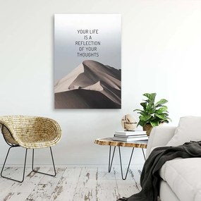 Gario Obraz na plátne Motivačný váš život Rozmery: 40 x 60 cm