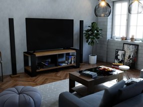 TV Stolík Nico (craft zlatý + čierna). Vlastná spoľahlivá doprava až k Vám domov. 1092042
