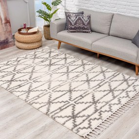 Dekorstudio Shaggy koberec s dlhým vlasom PULPY 530 krém Rozmer koberca: 80x250cm