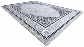 Koberec GLOSS 8490 52 Ornament - slonia kosť, sivý