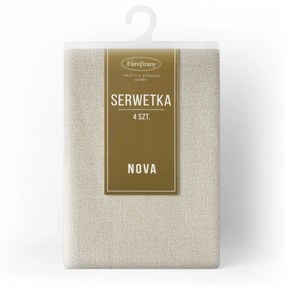 SADA 4 KS PRESTIERANIE NA STÔL LANA 30X40 CM BÉŽOVÁ