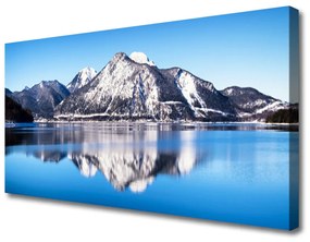 Obraz na plátne Jazero hory príroda 120x60 cm