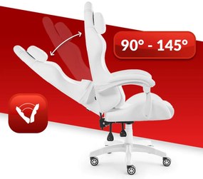 Ergonomické herné kreslo HC-1014 - biele