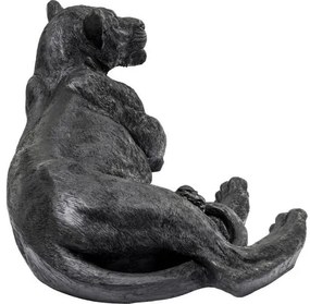 Lion dekorácia čierna 113 cm