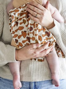 Bloomingville Zavinovacia plena Marthe Brown – set 3 ks