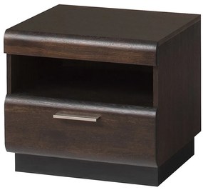 Nočný stolík Porti 79 50 cm dub čokoládový