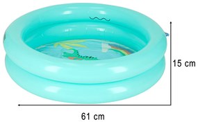 IKO Detský bazén 61 cm tyrkysový BESTWAY 51061