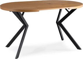 PROXIMA.store - Okrúhly rozkladací stôl DORIAN FARBA: biela, FARBA NÔH: biela