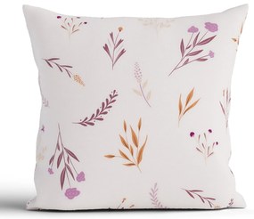 Bavlnená obliečka na vankúš Renforcé 40 × 40 cm – Chloe béžová