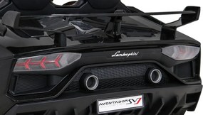 Ramiz Lamborghini SVJ DRIFT elektrické auto pre 2 deti čierne + funkcia driftu + diaľkové ovládanie + MP3 LED + pomalý štart