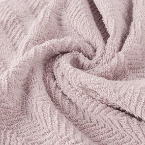 BAVLNENÝ UTERÁK ETNO 50X90 CM PUDROVÁ