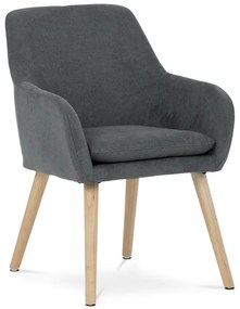 BONTEC Jedálenská stolička, modrá, látka, AK-310 BLUE2 Farba: Šedá