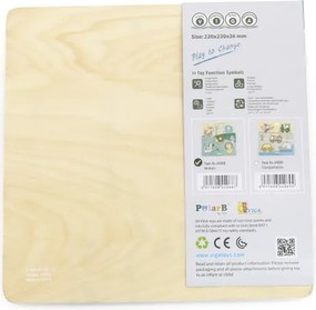 Puzzle s rúčkami Viga 44068 PolarB zvieratká