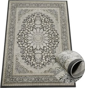 Koberec Deluxe 9092 béžový s orientálnym vzorom – obdĺžnikový Rozmer: 60x100 cm