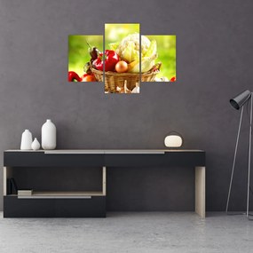 Obraz - Zelenina (90x60 cm)