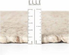 Béžový/v prírodnej farbe ručne tkaný vlnený okrúhly koberec ø 160 cm Lyon Beans – Elle Decoration
