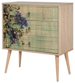 Komoda Trio Sonoma Oak