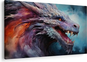 Obraz - Ilustrácia draka (90x60 cm)
