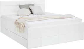 XXXLutz POSTEĽ, 180/200 cm, biela Hom`in - Postele - 001803069019