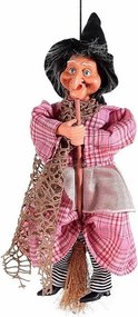 Lietajúca striga Tartana v ružových šatách 32 cm