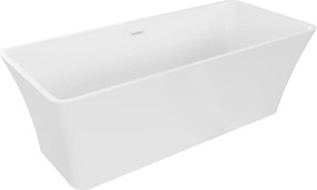 Mexen Tonia, voľne stojaca vaňa 170 x 75 cm, biela, biely prepad, 52171707500-20