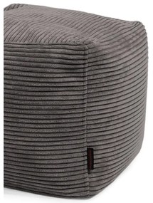 Tmavohnedý menčestrový sedací vak Up! MooG – SLOWDOWN