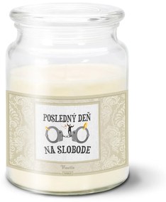 Sablio Sviečka Poslední den na svobodě - 500 g
