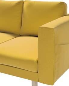 Poťah na sedačku Norsborg (pre 3 osoby) farba produktu žltá látka zamatová