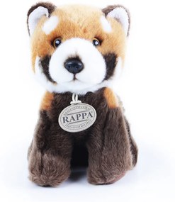 Rappa Plyšová panda červená, 18 cm