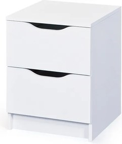Komoda/nočný stolík Westphalen, biely