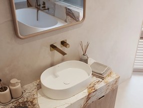 Laveo Tores, umývadlová batéria pod omietku, zlatá matná, LAV-BVT_G22P