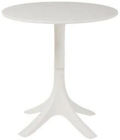 Biely okrúhly stôl Ludivine - Ø 70 * 75 cm