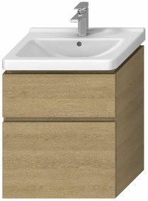 Jika Cubito kúpeľňová skrinka pod umývadlo 59x42,7x68,3 cm dub h40j4234025191 0J42.3.402.519.1