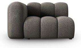 Tmavosivý modul pohovky (ľavý roh) Lupine – Micadoni Home